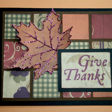 Rusty Pickle Give Thanks card