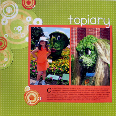 Epcot topiary