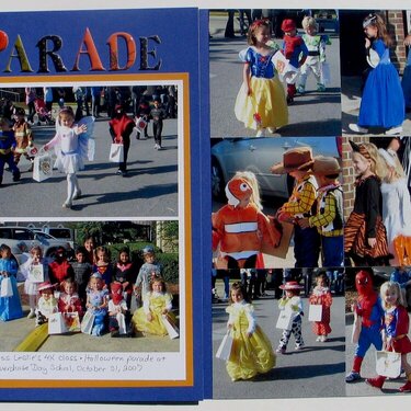 Costumes on Parade