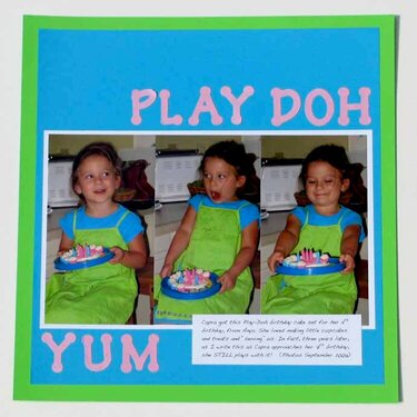 Play Doh Yum