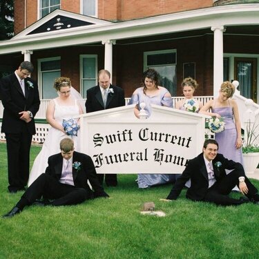Wedding at the Funeral Home