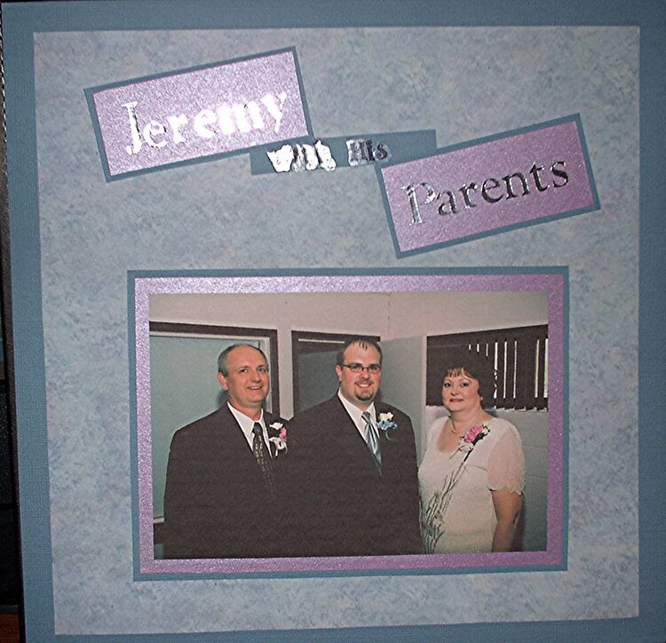 Jeremy with his Parents