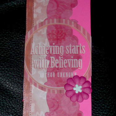 Achieving stars with Believing bookmark