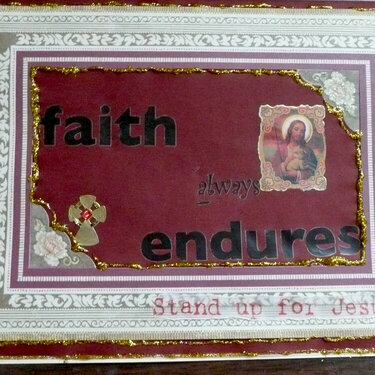 Faith always endures