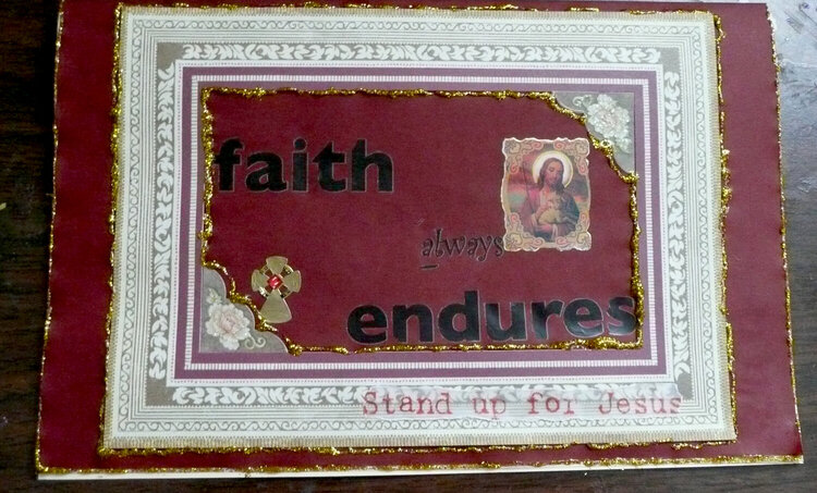 Faith always endures