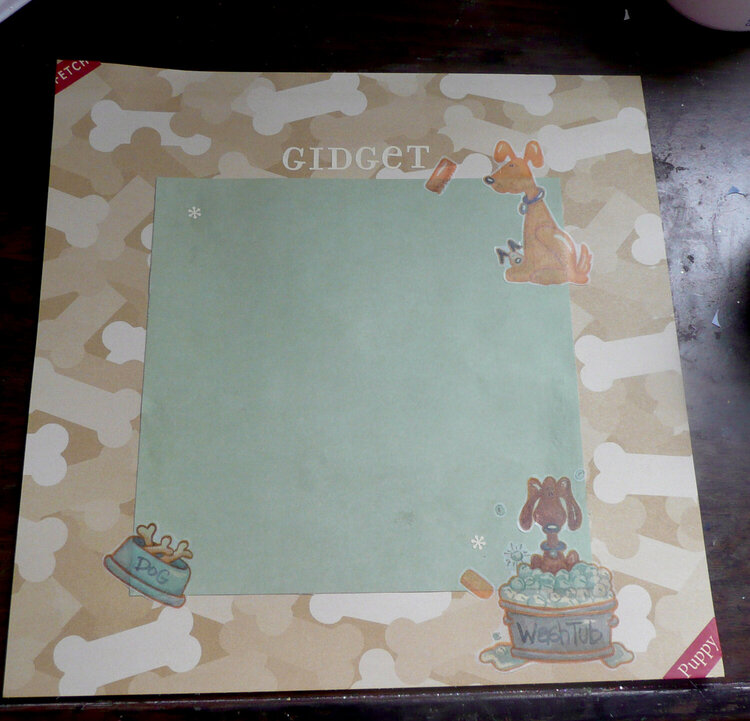 gidget journal page