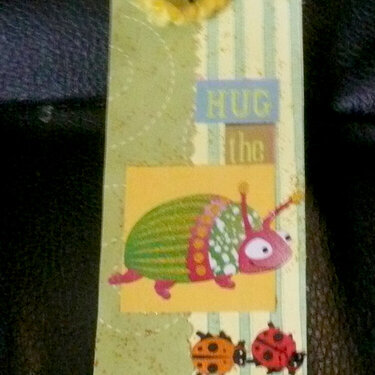 Hug the bug Bookmark