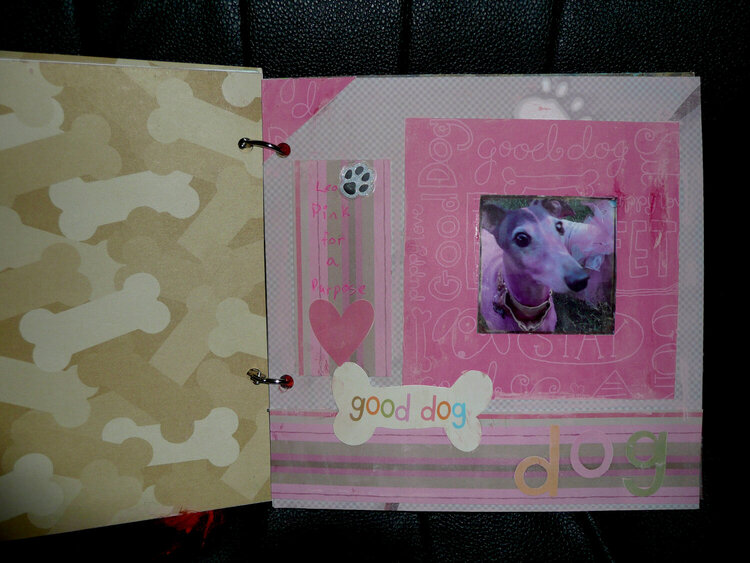 leo page 4: Good Dog / Pink for a Purpose