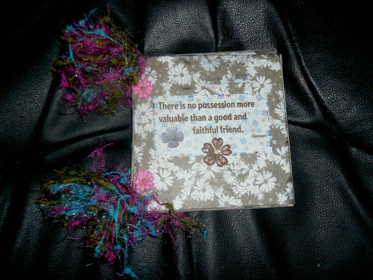 friendship mini book