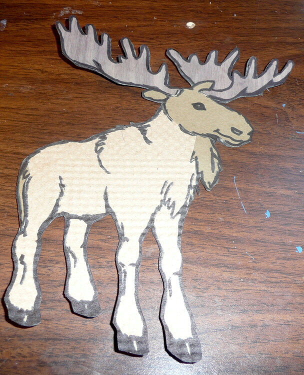 Moose Paper Piecing