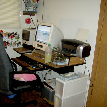 Computer Desk &amp; TV