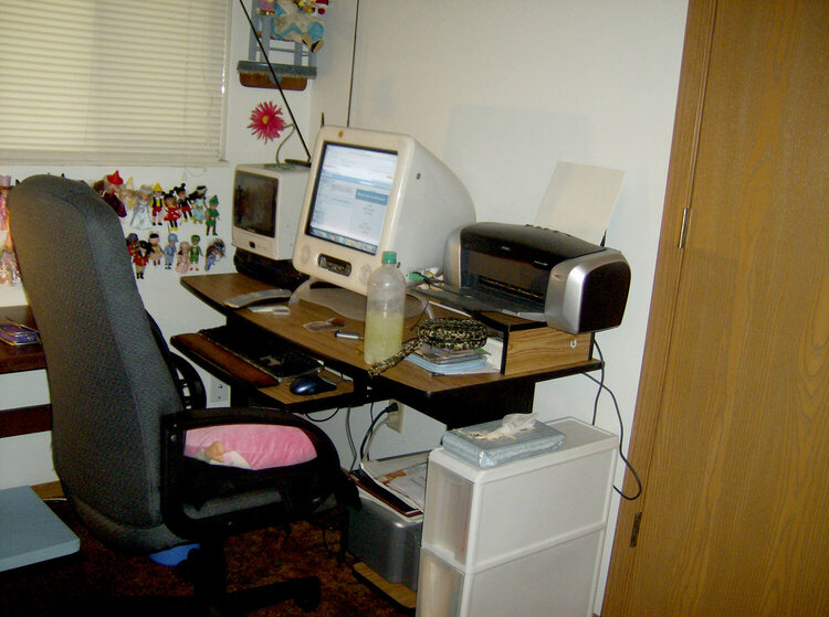 Computer Desk &amp; TV