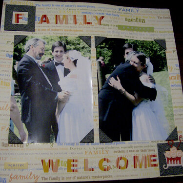 Wedding Day Family Welcome