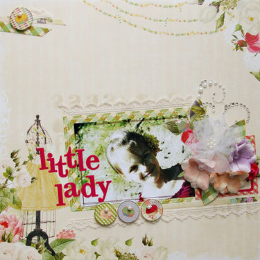 *My Creative Scrapbook* {little lady}