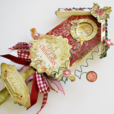 *Bo Bunny NOEL* {Small house decor}