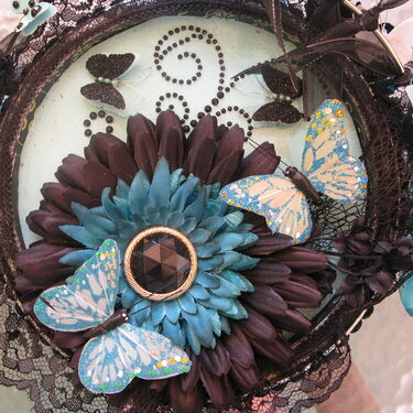 Butterfly Catcher / Altered Pail for Swap