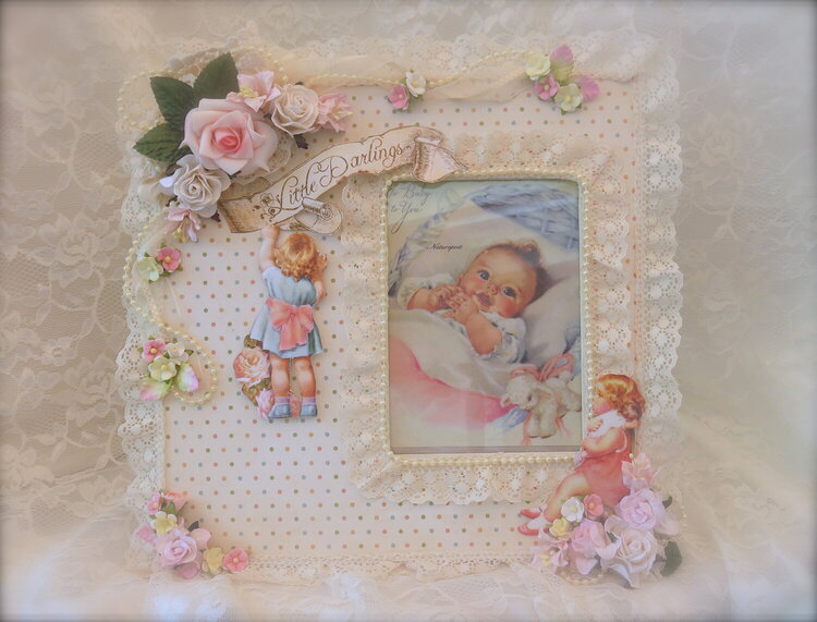 Shabby Chic ***Little Darlings Picture Frame