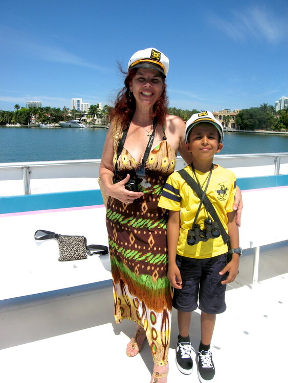 Anthony On A Boat At Bayside