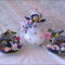 Tea 4 Two Altered Teapot And Teacups In Blue