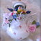 Tea 4 Two Altered Teapot And Teacups In Blue