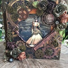 Round Robin Mini Album (Steampunk)