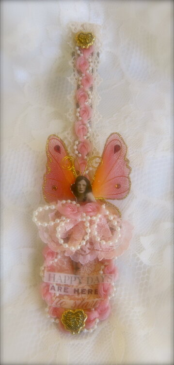 Altered Butterfly Fairy Spoon