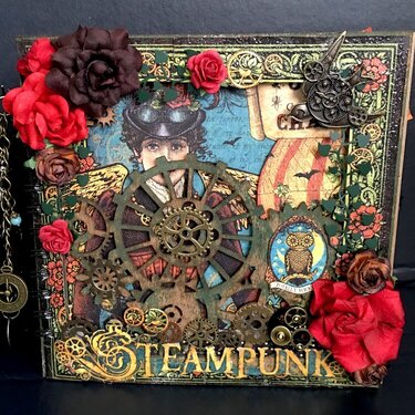 Steampunk Spells Chipboard Album