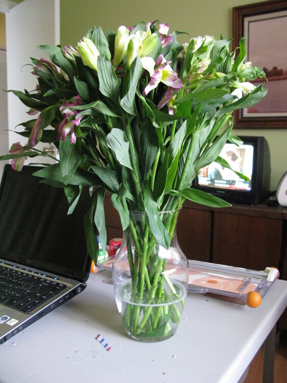 Flowers from my Son &amp; his girlfriend