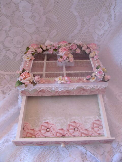 Shabby Chic Jewelry Box