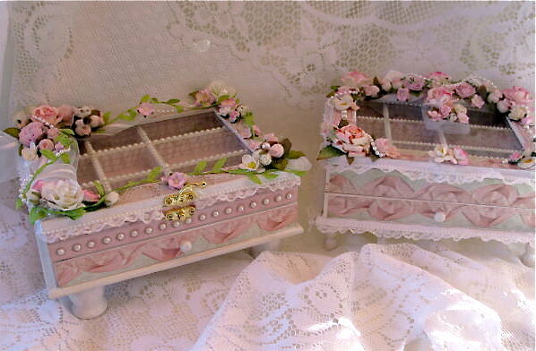 Shabby Chic Jewelry Boxes