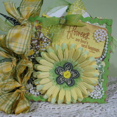 Flower Paper bag album