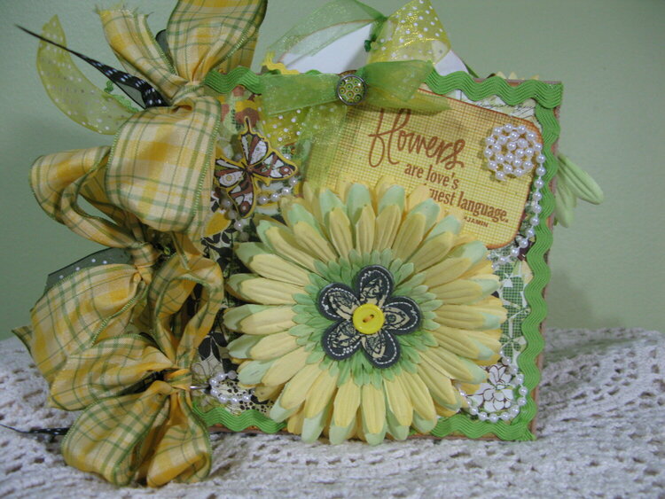 Flower Paper bag album
