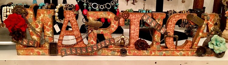 Steampunk Altered Name &quot;Martica&quot;