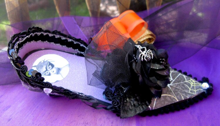 Marie Antoinette Halloween Shoe