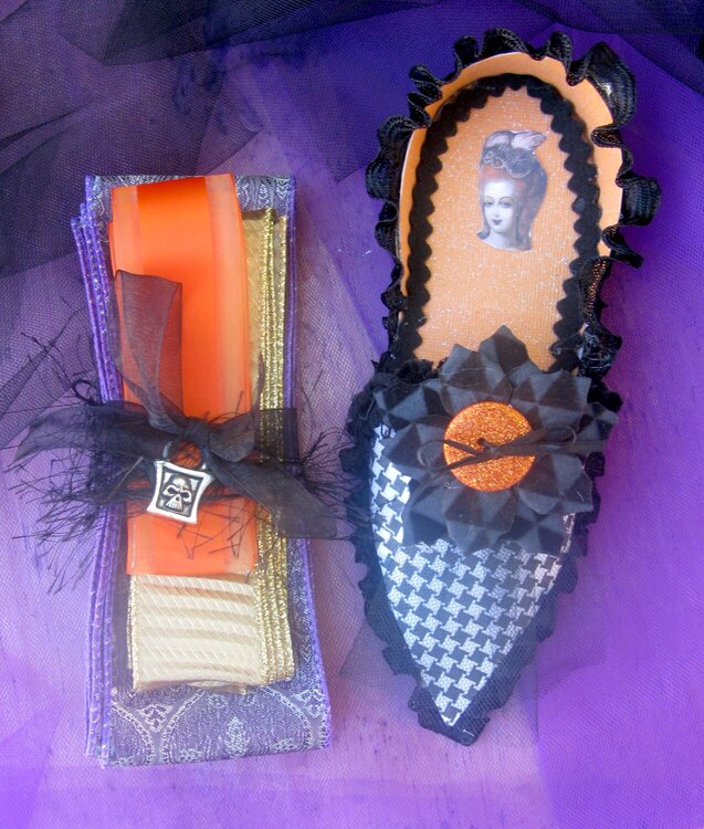 Halloween Marie Antoinette Shoe