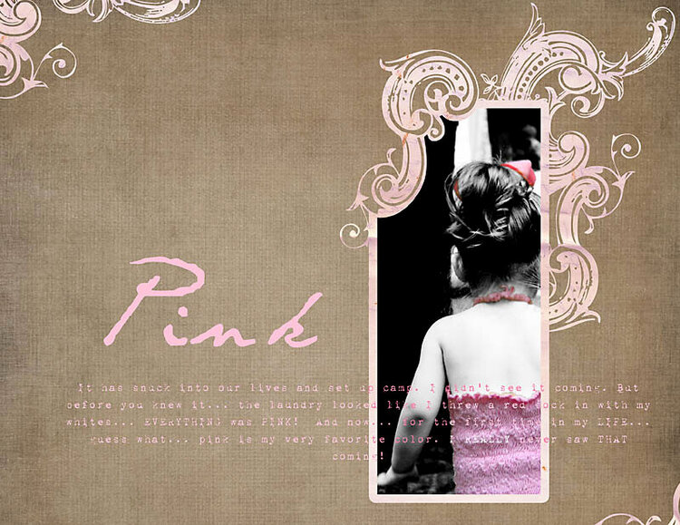 Pink...