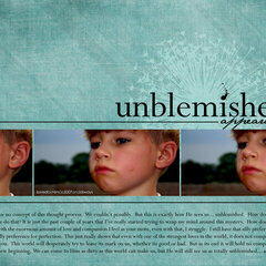 Unblemished Appearance