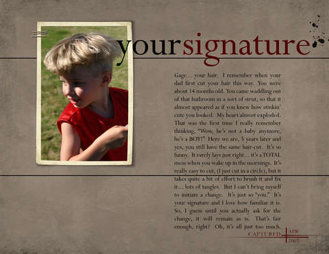 Your Signature