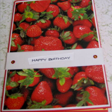 Berry Fruity Card