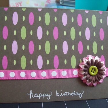 SIL birthday card