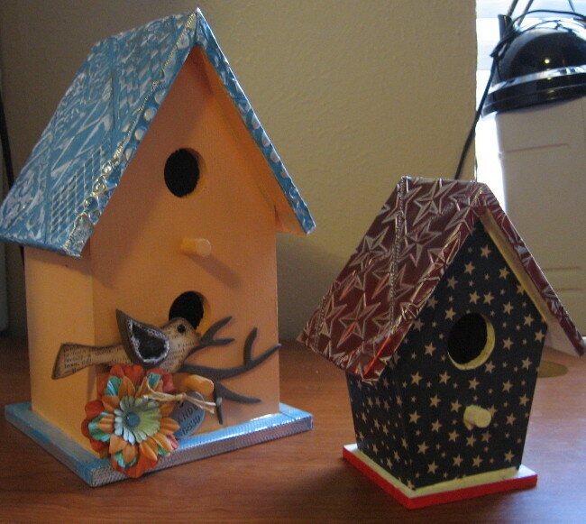 Alterd bird houses