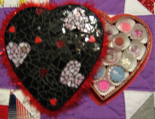 Altered mosaic heart