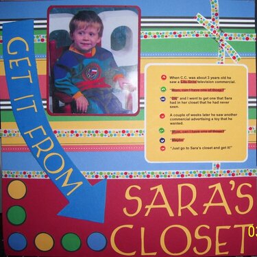 Sara&#039;s Closet