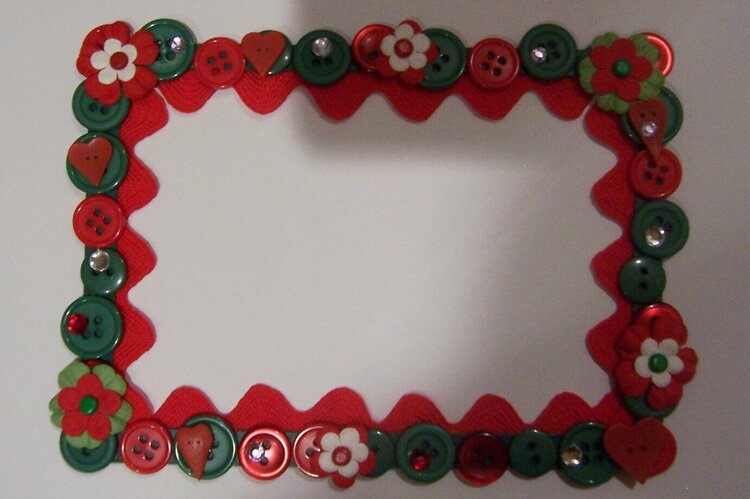Red/Green Button Frame