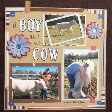 A Boy and His Cow