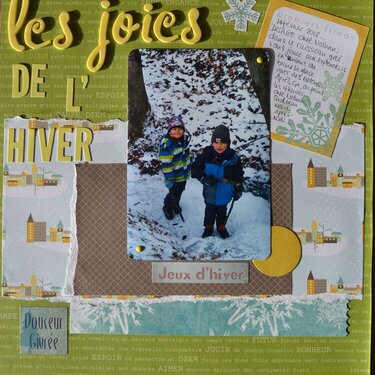 Les joies de l&#039;hiver (the joy of winter)