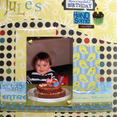 Jules&#039; first birthday