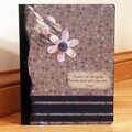 Altered Composition Book - Blue