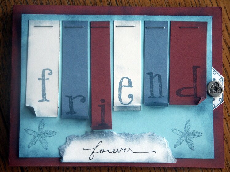 Friend Forever Card