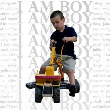 I Am Boy (repeated title)